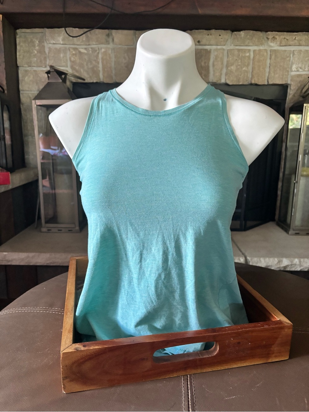 Ivivva Aqua Blue Racerback Tank Top